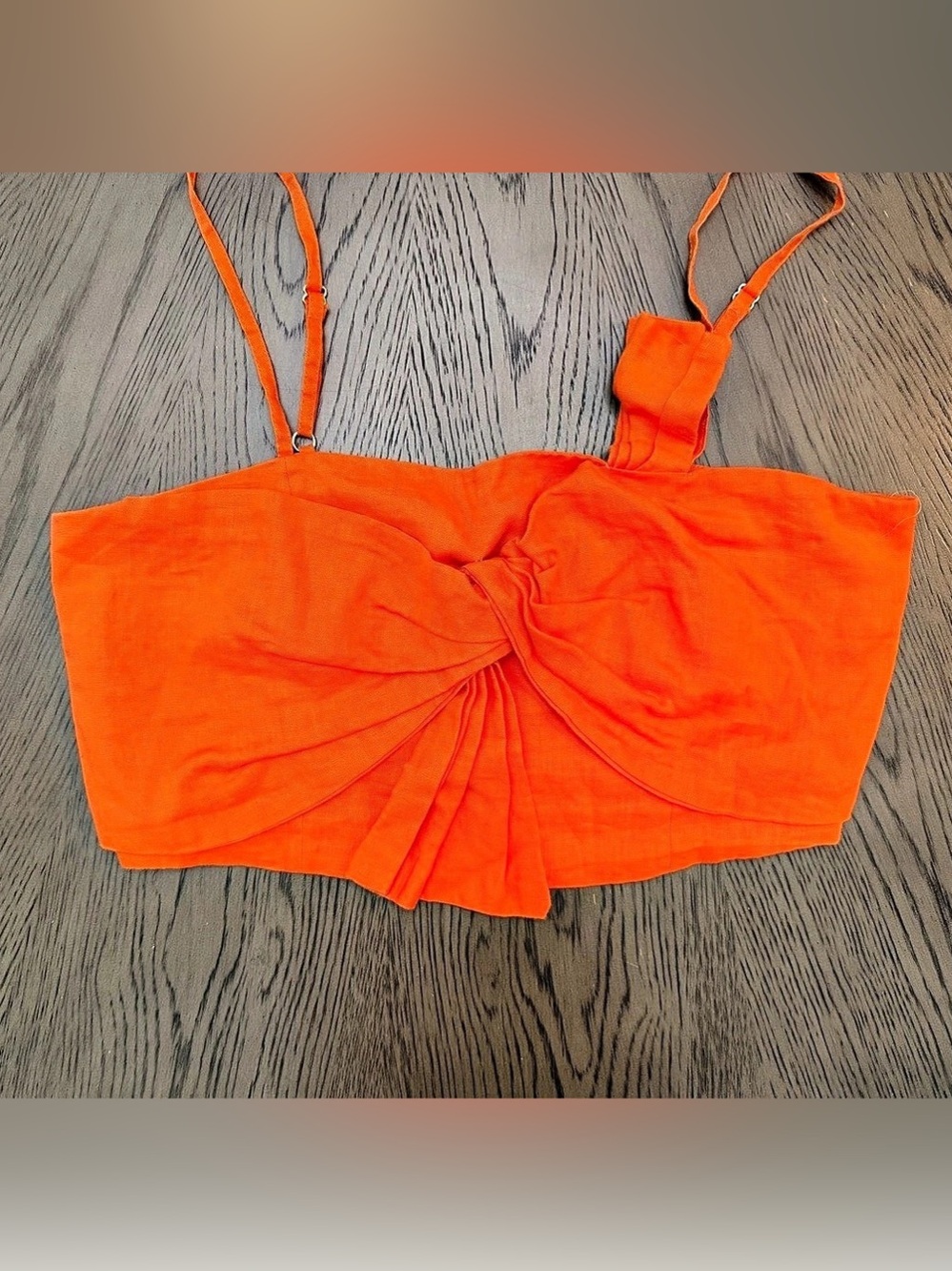 House of Harlow 1960 Orange Mini shirt Size Medium Like New